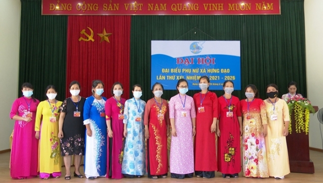 Các phường Sông Bằng, Duyệt Trung, Đề Thám và xã Hưng Đạo tổ chức Đại hội đại biểu Hội LHPN nhiệm kỳ 2021-2026