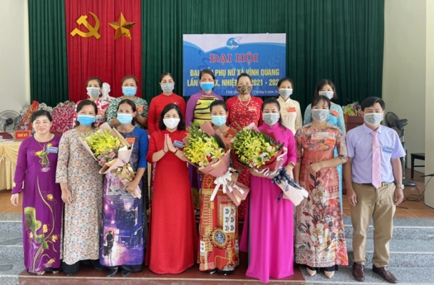 Đại hội đại biểu Hội LHPN các phường Sông Hiến, Ngọc Xuân và xã Vĩnh Quang nhiệm kỳ 2021-2026