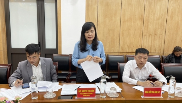 Ban chỉ đạo thực hiện chính sách BHXH, BHYT tỉnh kiểm tra tại thành phố