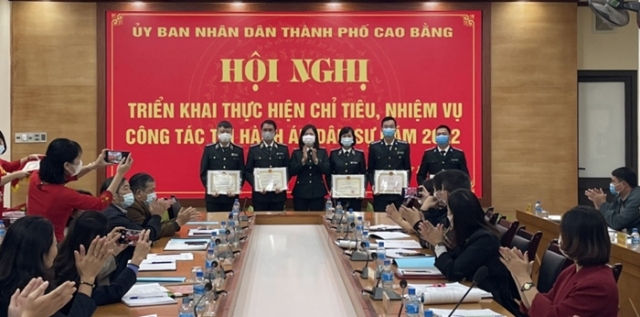 UBND thành phố triển khai công tác thi hành án dân sự năm 2022