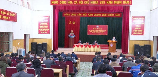 Tổ đại biểu HĐND tỉnh tiếp xúc cử tri trước kỳ họp thường lệ cuối năm 2021 với 5 phường, xã