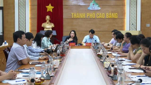 Đoàn công tác của Bộ Xây dựng và Ngân hàng Thế giới làm việc với thành phố về hiệu quả Chương trình đô thị miền núi phía Bắc