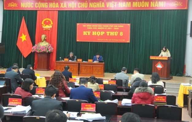 Khai mạc kỳ họp thứ 8, HĐND thành phố khóa XXII, nhiệm kỳ 2021-2026