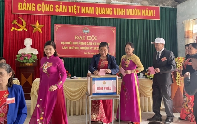 Phường Ngọc Xuân và xã Hưng Đạo tổ chức Đại hội đại biểu Hội nông dân nhiệm kỳ 2023 – 2028