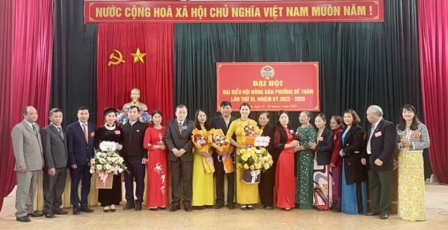 Đại hội đại biểu Hội nông dân phường Đề Thám lần thứ XI, nhiệm kỳ  2023 – 2028