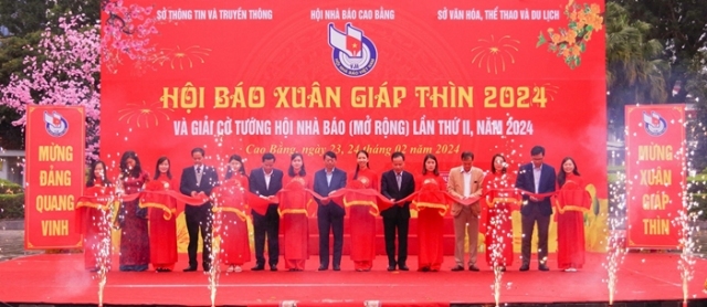 Khai mạc Hội báo Xuân Giáp Thìn và Giải cờ tướng Hội Nhà báo (mở rộng) lần thứ II năm 2024