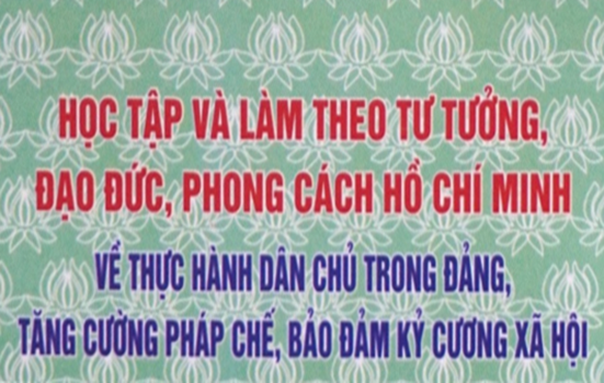 Thành ủy Cao Bằng: Triển khai kế hoạch Học tập chuyên đề năm 2024 “Học tập và làm theo tư tưởng, đạo đức, phong cách Hồ Chí Minh về thực hành dân chủ trong Đảng, tăng cường pháp chế, bảo đảm kỷ cương xã hội”.