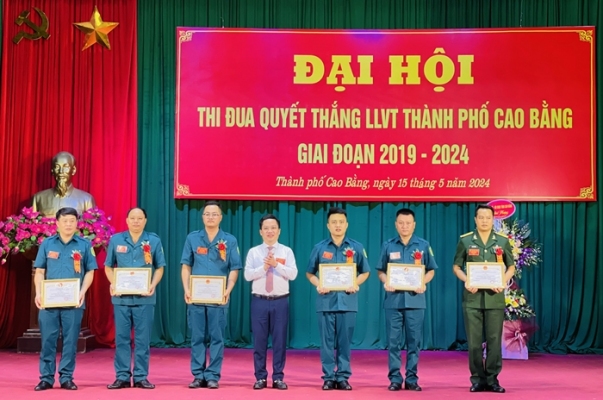 Đại hội thi đua quyết thắng lực lượng vũ trang thành phố Cao Bằng  giai đoạn 2019 – 2024