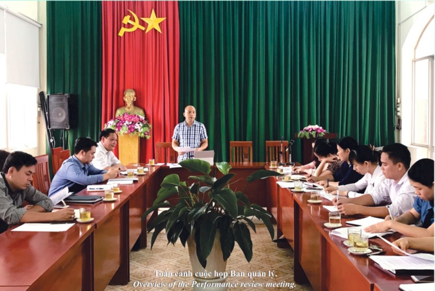 The Performance Review Meeting of Management board of Non nuoc Cao Bang geopark