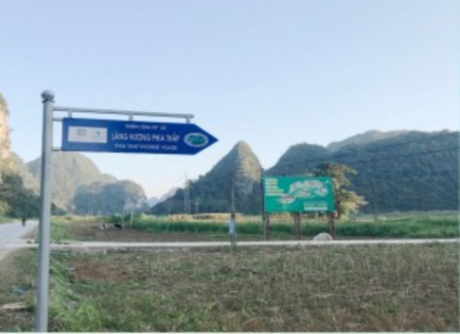 Survey on direction panel positioning for heritage site in Non nuoc Cao Bang UNESCO global geopark
